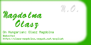magdolna olasz business card